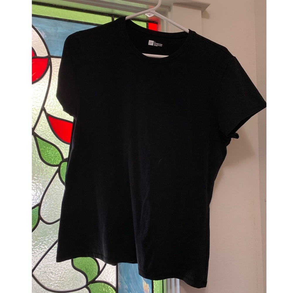 Black Gap Stretch T-Shirt - size L